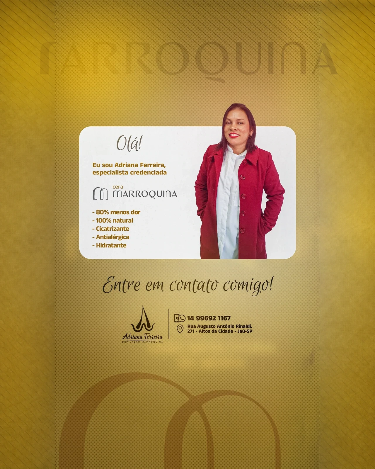 Apresentação profissional — Adriana Ferreira